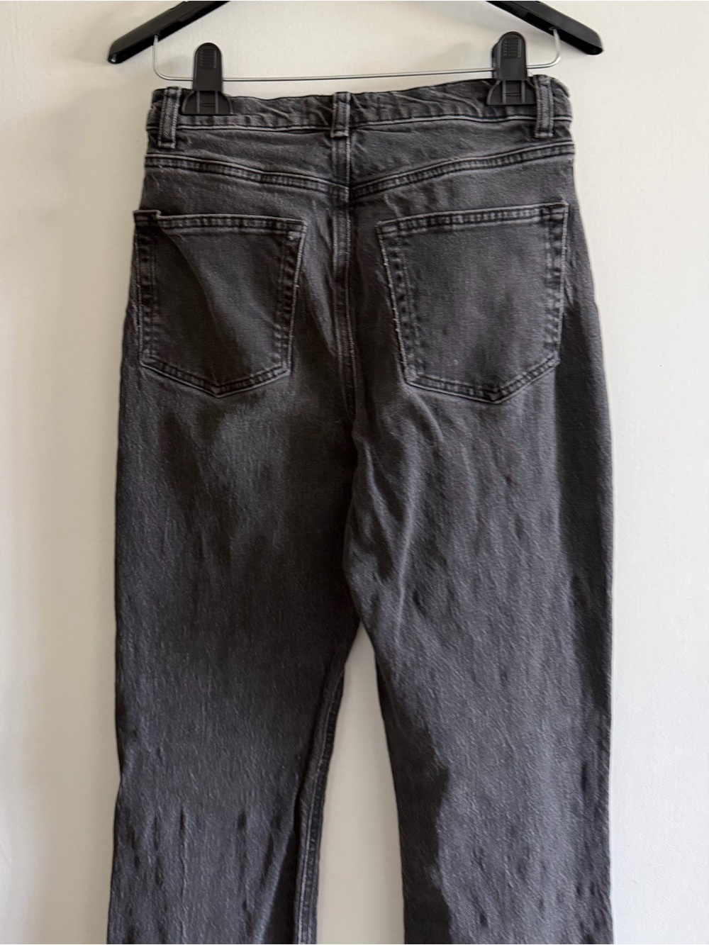 Reformation Designer Denim Washed Black Peyton High Rise Bootcut Jeans size 26 - Picture 7 of 10